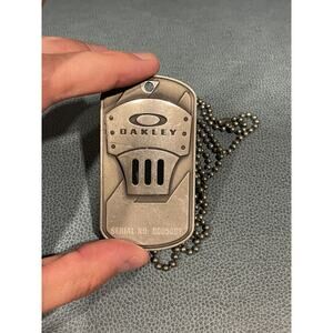 Oakley Employee Dog Tag Serial #0005097